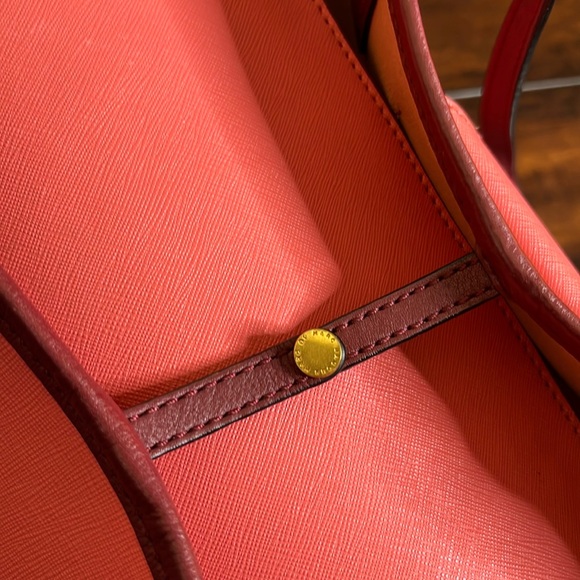 Marc by Jacobs Metropolitote 48 Leather Tote Pink Rose Bush Saffiano - Picture 15 of 16